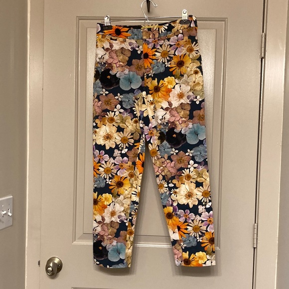 Maeve Pants - Maeve floral cropped pants, size 2